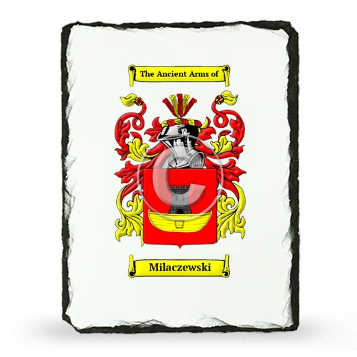 Milaczewski Coat of Arms Slate