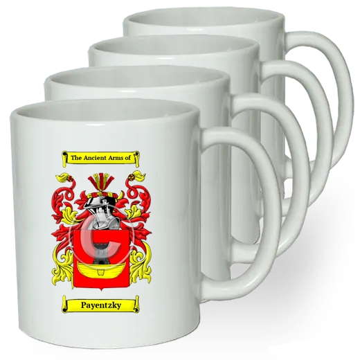 Payentzky Coffee mugs (set of four)