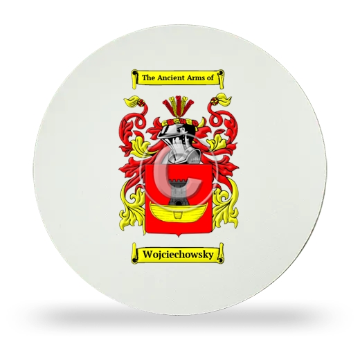 Wojciechowsky Round Mouse Pad