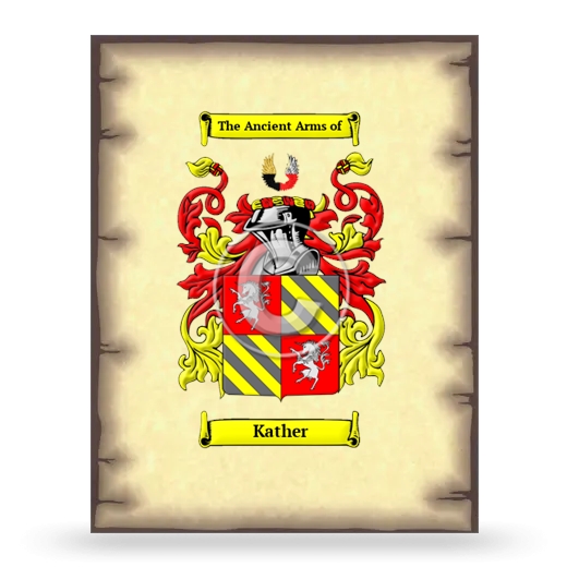 Kather Coat of Arms Print