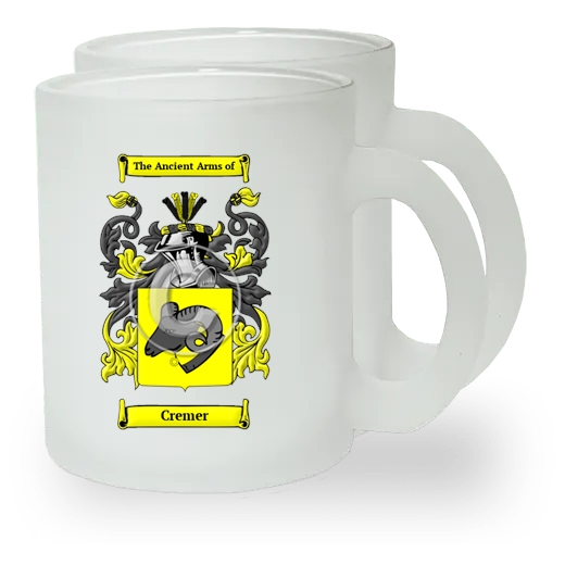 Cremer Pair of Frosted Glass Mugs