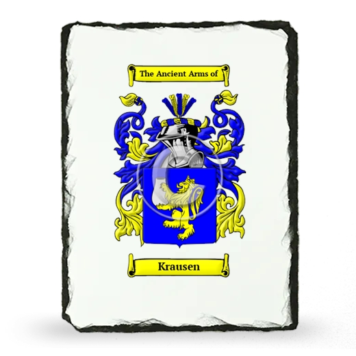 Krausen Coat of Arms Slate