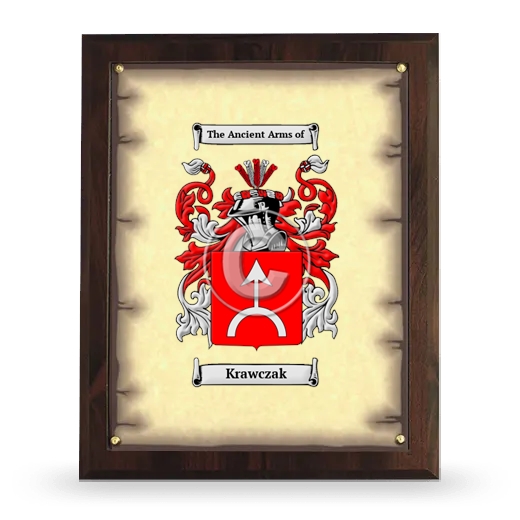 Krawczak Coat of Arms Plaque