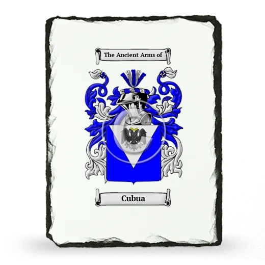 Cubua Coat of Arms Slate