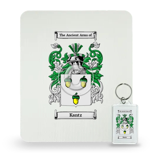 Kantz Mouse Pad and Keychain Combo Package