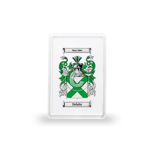 Delaby Coat of Arms Magnet