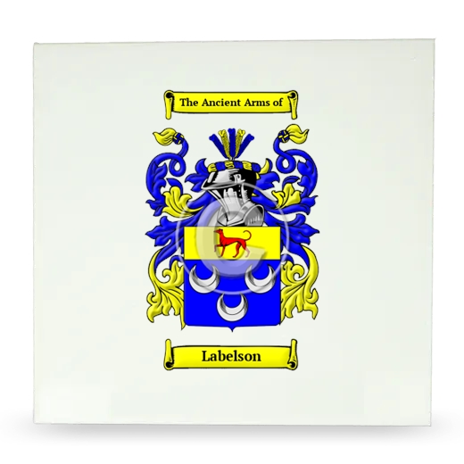 Labelson Large Ceramic Tile with Coat of Arms