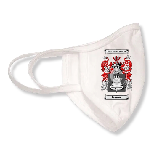 Decoste Coat of Arms Face Mask