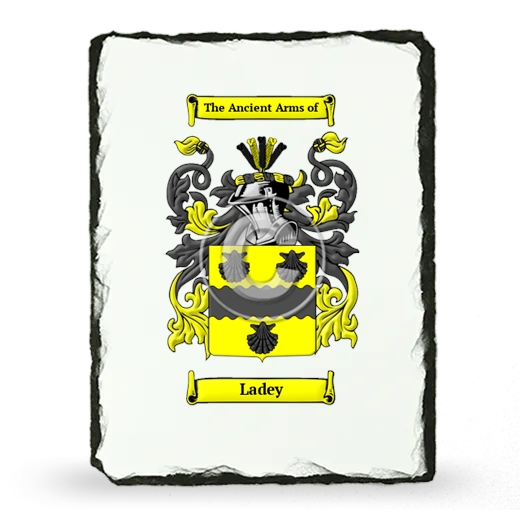 Ladey Coat of Arms Slate