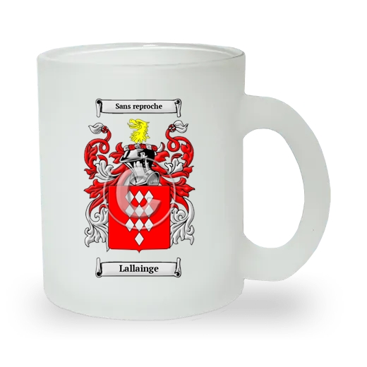 Lallainge Frosted Glass Mug