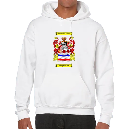 Langstoster Unisex Coat of Arms Hooded Sweatshirt