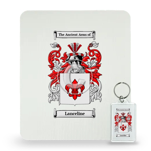 Lanceline Mouse Pad and Keychain Combo Package