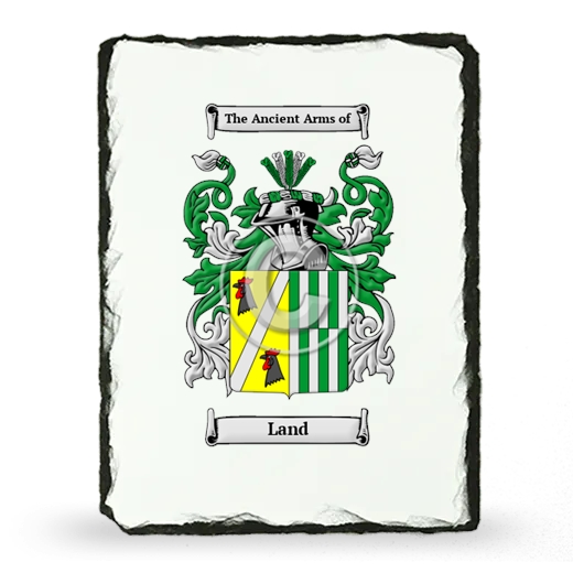 Land Coat of Arms Slate