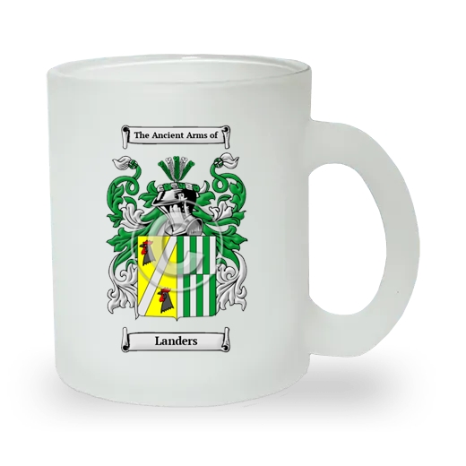 Landers Frosted Glass Mug