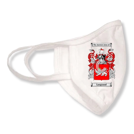 Langsand Coat of Arms Face Mask