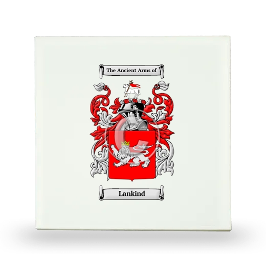 Lankind Small Ceramic Tile with Coat of Arms
