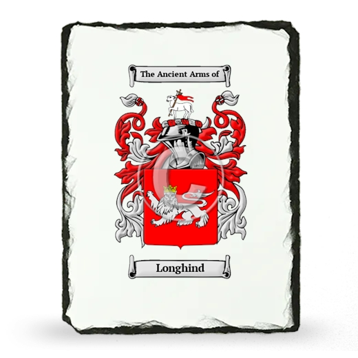 Longhind Coat of Arms Slate