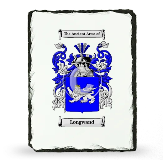 Longwand Coat of Arms Slate