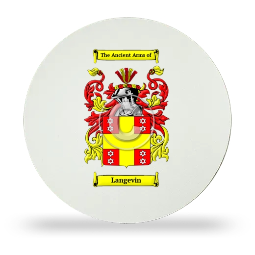 Langevin Round Mouse Pad