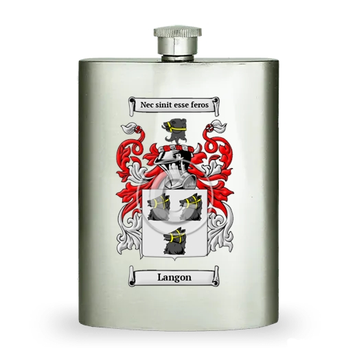 Langon Stainless Steel Hip Flask