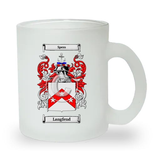 Langfend Frosted Glass Mug