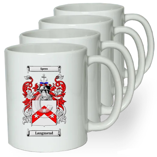 Langmend Coffee mugs (set of four)