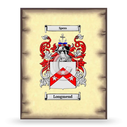 Longmend Coat of Arms Print