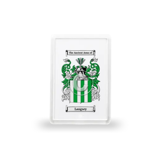 Langsey Coat of Arms Magnet