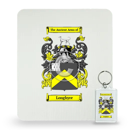 Longhyre Mouse Pad and Keychain Combo Package