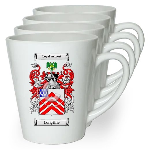 Longtine Set of 4 Latte Mugs