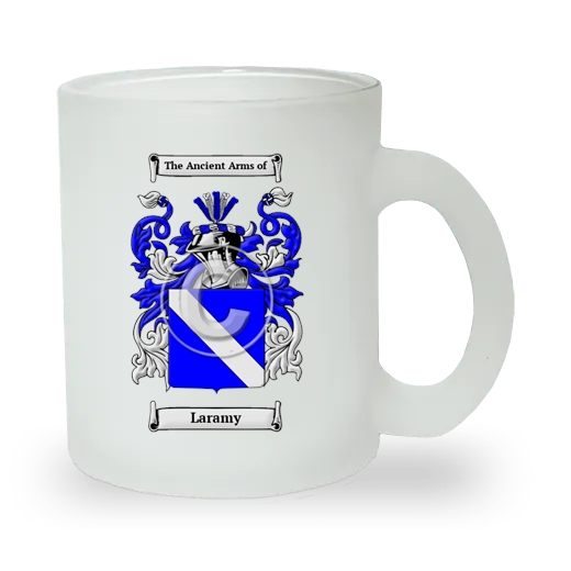 Laramy Frosted Glass Mug