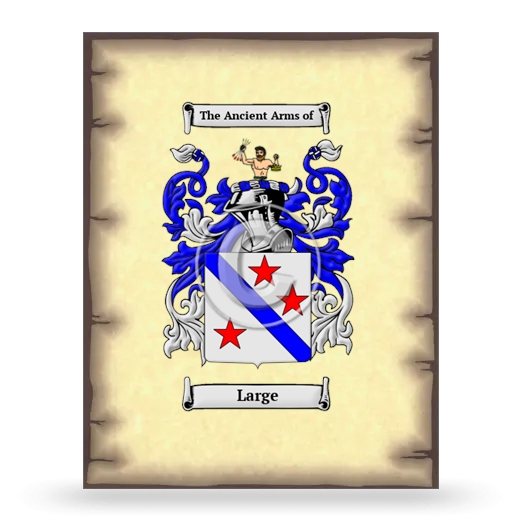 Large Coat of Arms Print