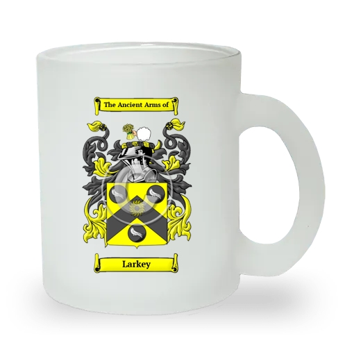 Larkey Frosted Glass Mug