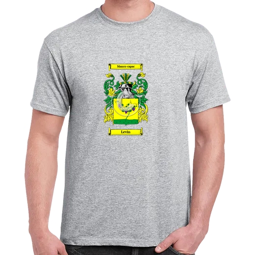 Levin Grey Coat of Arms T-Shirt