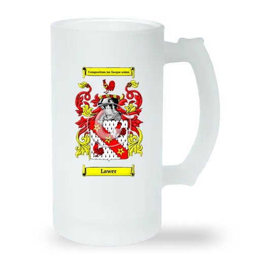 Lawer Frosted Beer Stein