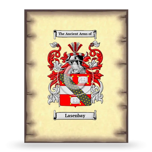 Lasenbay Coat of Arms Print