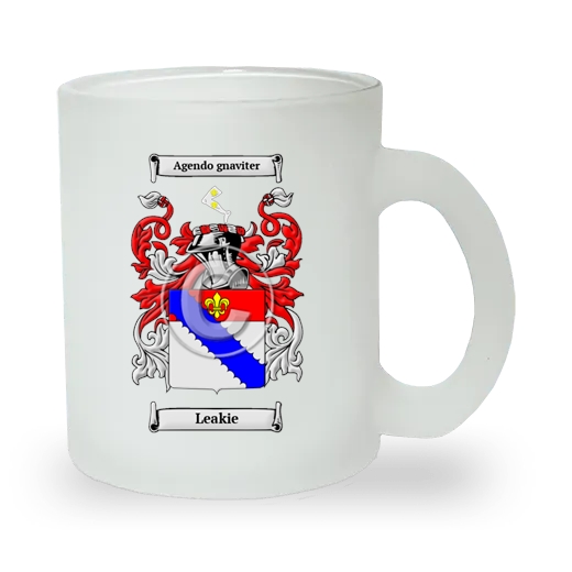 Leakie Frosted Glass Mug