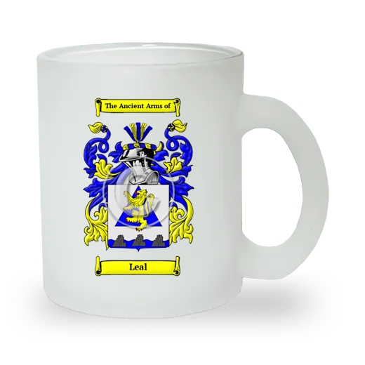 Leal Frosted Glass Mug