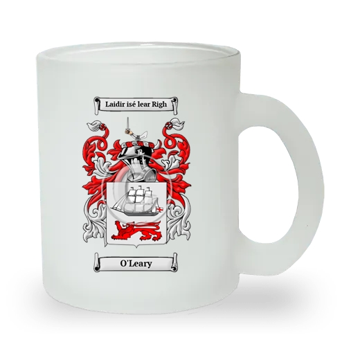 O'Leary Frosted Glass Mug