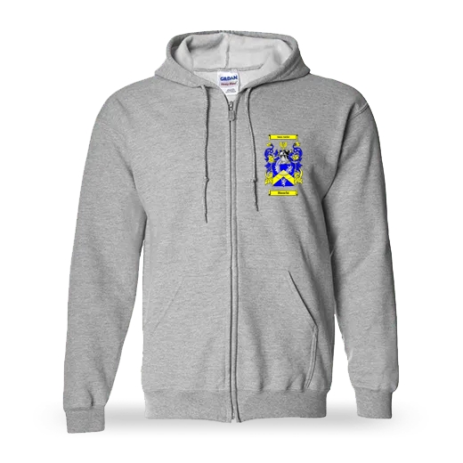 Bianchi Unisex Coat of Arms Zip Sweatshirt