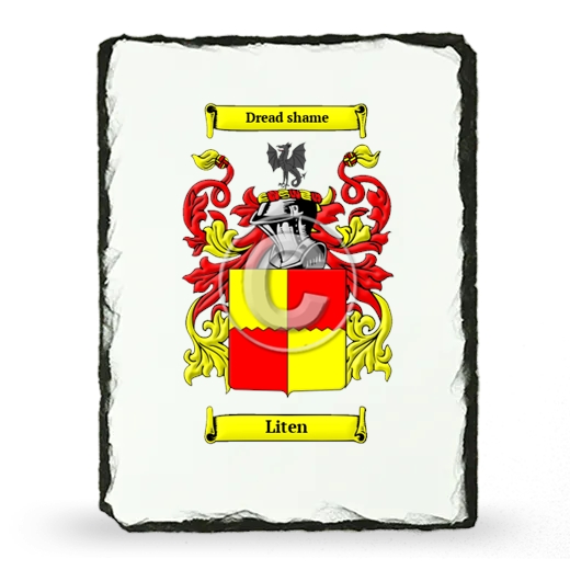 Liten Coat of Arms Slate