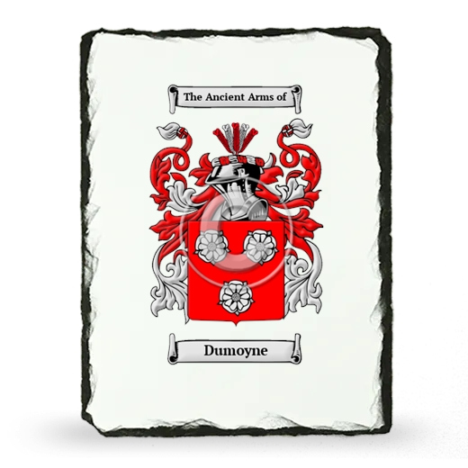 Dumoyne Coat of Arms Slate