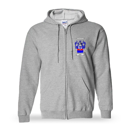 Liotti Unisex Coat of Arms Zip Sweatshirt