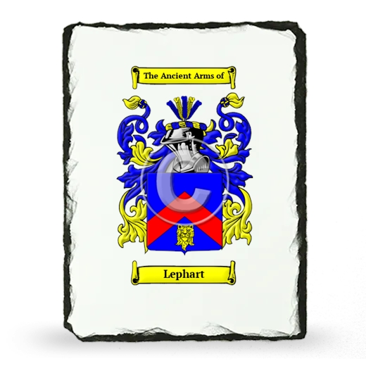 Lephart Coat of Arms Slate