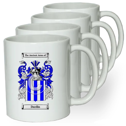 Dardin Coffee mugs (set of four)