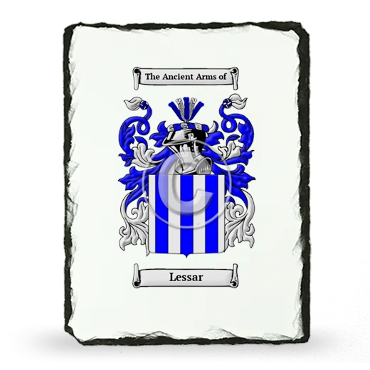 Lessar Coat of Arms Slate