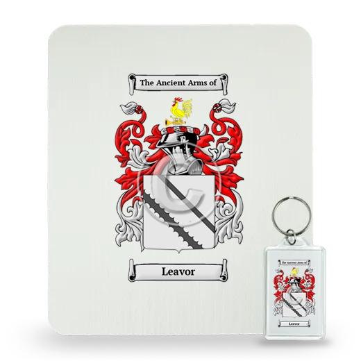 Leavor Mouse Pad and Keychain Combo Package