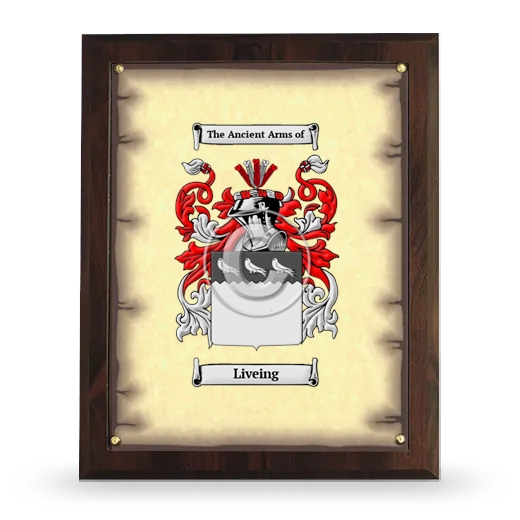 Liveing Coat of Arms Plaque