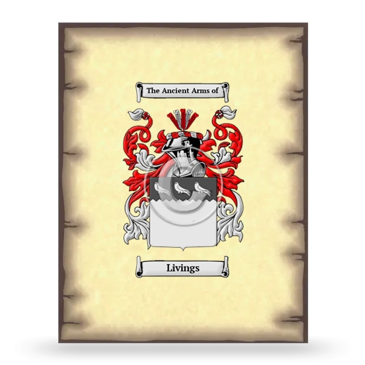 Livings Coat of Arms Print