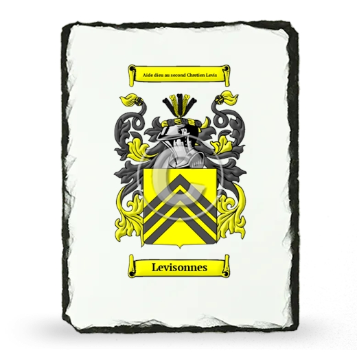 Levisonnes Coat of Arms Slate